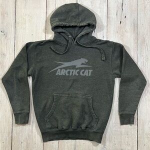 Arctic Cat Men's Charcoal Hoodie Size M